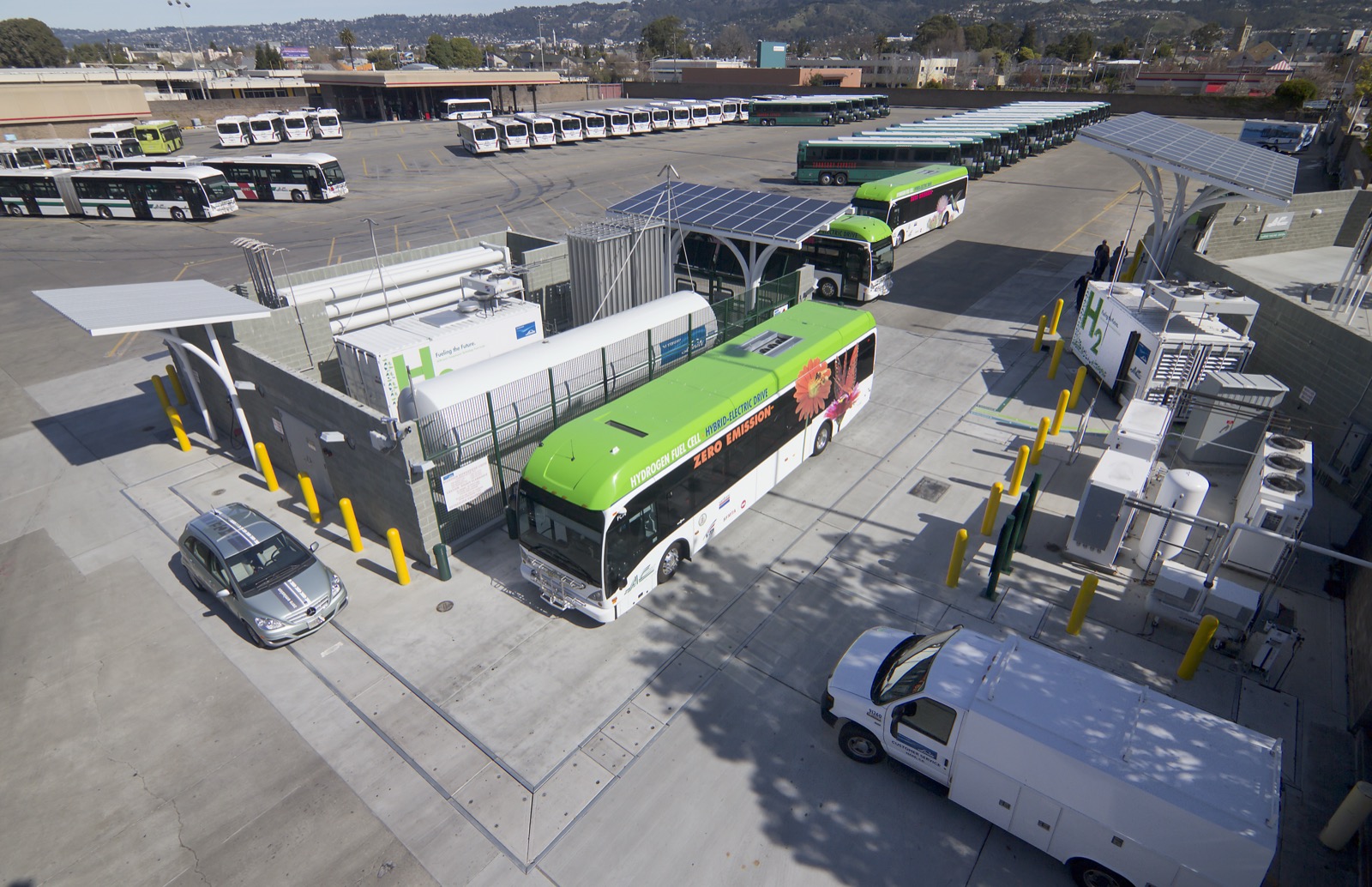 AC Transit Hydrogen Station equipment